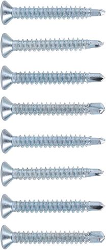 50pcs M4.2 Flat Head Self Drilling Self Tapping Screws Drilling Tail Screw Set (M4.2 * 19(50PCS)) in Saudi Arabia