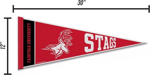 Rico Industries NCAA Fairfield Stags 12 "× 30" in Saudi Arabia
