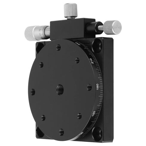 RS60L R AXES المرحلة الخطية المرحلة العالية الدقة الجدول المنزلق منصة ضبط دقيقة لليومنيوم أدوات الألومنيوم البصرية 60 × 60 ملم in Kuwait