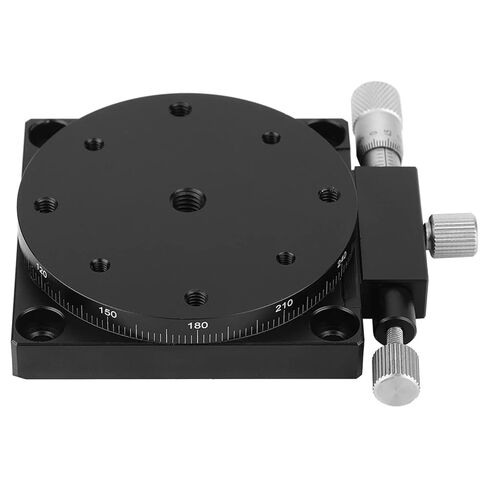 RS60L R AXES المرحلة الخطية المرحلة العالية الدقة الجدول المنزلق منصة ضبط دقيقة لليومنيوم أدوات الألومنيوم البصرية 60 × 60 ملم in Kuwait