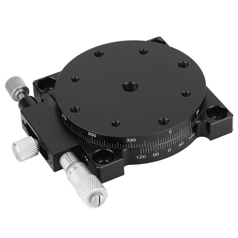 RS60L R AXES المرحلة الخطية المرحلة العالية الدقة الجدول المنزلق منصة ضبط دقيقة لليومنيوم أدوات الألومنيوم البصرية 60 × 60 ملم in Kuwait