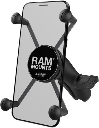 RAM Mounts RAP-HOL-UN7B-201U X-Grip Phone Holder with Composite Double Socket Arm(Medium) Compatible with RAM B Size 1" Ball Components in Saudi Arabia