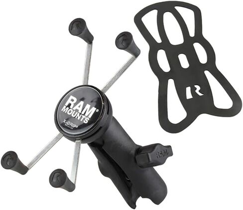 RAM Mounts RAP-HOL-UN7B-201U X-Grip Phone Holder with Composite Double Socket Arm(Medium) Compatible with RAM B Size 1" Ball Components in Saudi Arabia