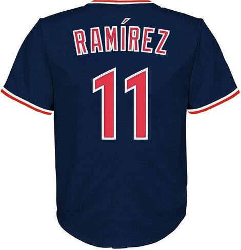Outerstuff Jose Ramirez Cleveland Guardians Navy #11 Kids Youth 4-20 Propey 2 Fashion Player Jersey in Kuwait