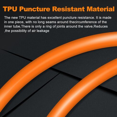 2 حزمة دراجة أنبوب داخلي TPU 700C/28 '' 'الحصى و 29' 'MTB الدراجة إطار متوفرة مع 700 × 32C-47C ، 29' 'جبل دراجة بريستا صمام 1.77'/45mm (4*مجموعة إصلاح التصحيح ＆ 2* in Kuwait
