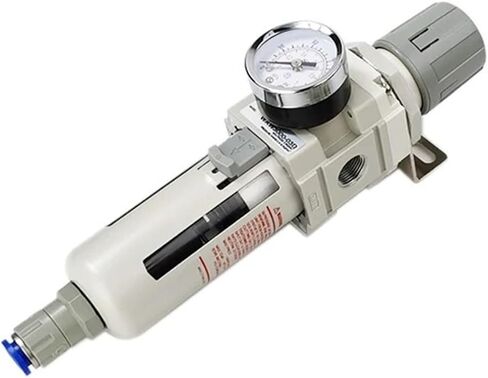 AW3000-03 Air Oil Water Separator Filter G3/8'' Air Pressure Regulator Controller Pneumatic Compressor Filter(Automatic,AW3000-03Copper) in Saudi Arabia