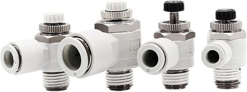 6 PCSC cylinder throttle speed regulating valve pneumatic joint exhaust throttle valve AS1201F/2201F/3201F-M5/01/02-04A/06A(04-12S) in Kuwait