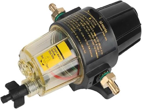 Fuel Filter Outboard Motor Tank with 2 Extra Filters UF-10K Yacht Gasoline Engine Oil Water Separator in Saudi Arabia