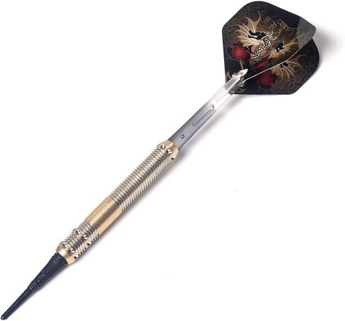 CUESOUL Dragon Series 16 Gram Soft Tip Darts with Slim Dart Case in Saudi Arabia