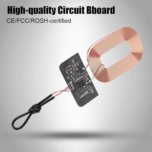 Bewinner Qi Standard Charger Transmitter Module - 3 Coils - Multi-Level - Wide Compatibility - Universal Micro Interface - DIY Charger Parts (2nd) in Saudi Arabia