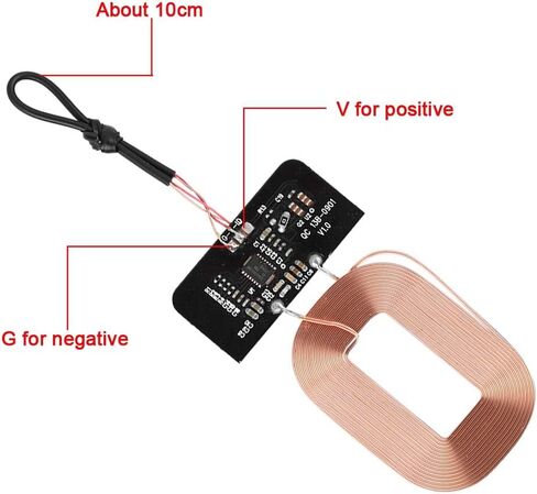 Bewinner Qi Standard Charger Transmitter Module - 3 Coils - Multi-Level - Wide Compatibility - Universal Micro Interface - DIY Charger Parts (2nd) in Saudi Arabia