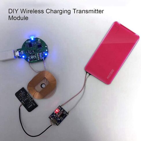 Bewinner Qi Standard Charger Transmitter Module - 3 Coils - Multi-Level - Wide Compatibility - Universal Micro Interface - DIY Charger Parts (2nd) in Saudi Arabia