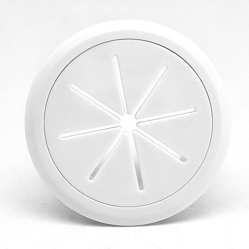 Surf Turtle Desk Grommet 12 حزمة 2 بوصة حلقات سلك كابل سوداء مرنة ، غطاء ثقب من البلاستي in Kuwait