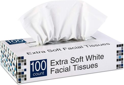 Sterex Extra Soft Facial Tissues, Large (Case of 30 Boxes, 100 Sheets Per Box) in Saudi Arabia