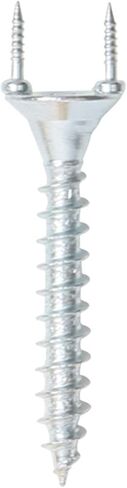50pcs Solid Wood Baseboard Seamless Nails Double-Headed Self-Tapping Screws Foot Line Nails Invisible Security Screws in Kuwait