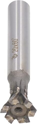 Carbide Dovetail Cutter 60 Degree 20MM 6 Flutes MILLING Straight Shank for Metalworking in Saudi Arabia