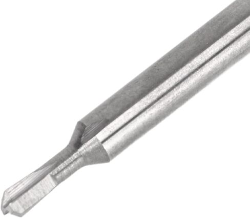 4mm 2 Flute Dovetail End Mill Cemented Carbide Metalwork Dovetail Cutting End Mill 50mm Length (75°) in Saudi Arabia