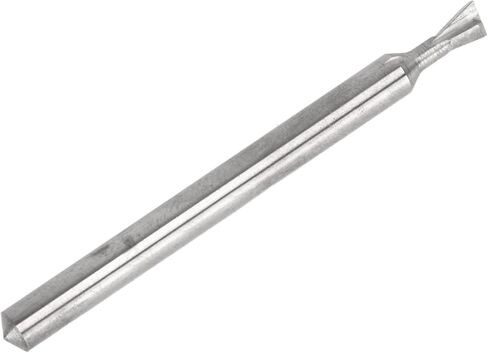 4mm 2 Flute Dovetail End Mill Cemented Carbide Metalwork Dovetail Cutting End Mill 50mm Length (75°) in Saudi Arabia