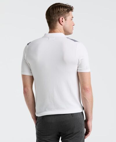 Perry Ellis Men's Short Sleeve Tech Stretch Zip Polo in Saudi Arabia