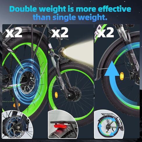 دراجة كهربائية للبالغين ، ذروة 3200 واط ثنائية الحركية ، 48 فولت 22.4AH قابلة للإزالة للبطاريات الصيد ، دراجة ترابية طويلة المدى ، 26 بوصة دراجة دسم-إطارات كهربائية ، دراجة جبلية للتعليق الكامل للثلوج على الطرق الوعرة in Kuwait