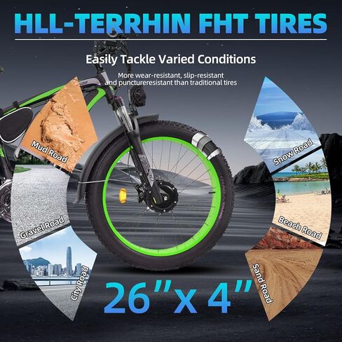 دراجة كهربائية للبالغين ، ذروة 3200 واط ثنائية الحركية ، 48 فولت 22.4AH قابلة للإزالة للبطاريات الصيد ، دراجة ترابية طويلة المدى ، 26 بوصة دراجة دسم-إطارات كهربائية ، دراجة جبلية للتعليق الكامل للثلوج على الطرق الوعرة in Kuwait