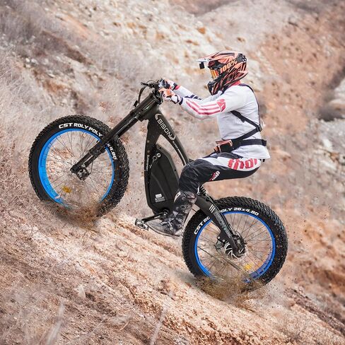 ECOTRIC Powerful Electric Bike 1000W Motor 17.6AH/48V Battery 26" x 4.8" Fat Tire Ebike with Suspension Fork Aluminum Frame Mountain Bike Beach E-Bike Snow Bicycle for Adults in Saudi Arabia