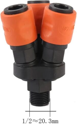 C Type Pneumatic Fittings Quick Release Connector Hose Connection Plastic Steel Self-locking Quick Coupling Air Compressor Parts(SF,20) in Saudi Arabia