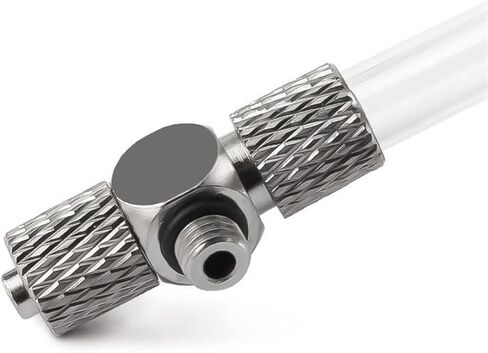 5pcs Mini Male Thread M3 M4 M5 M6 -Air Tube OD 3MM 4mm 6mm 6mm pneumatic mochector screw من خلال تركيبات Traight/الكوع السريعة (6-M3 ، WX-KPB) in Saudi Arabia
