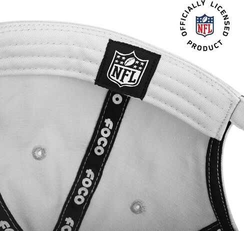 Foco Men NFL Pastel White Primary Team Logo Cap Cap in Saudi Arabia