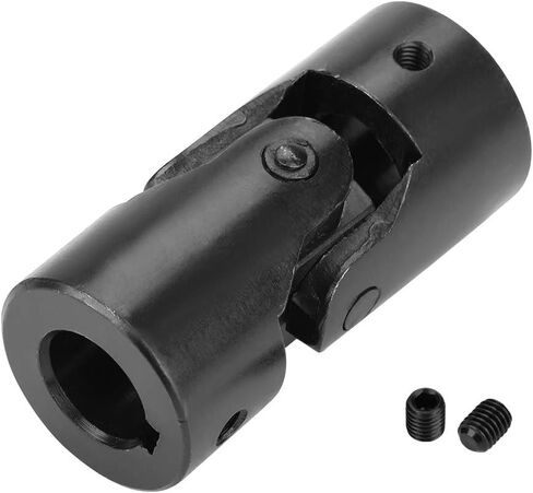 Universal Joint, Shaft Coupling Motor Connector 25 * 49 * 108mm Shaft Coupling Motor Connector U Joint Coupler DIY Steering Universal Joint with Keyway in Saudi Arabia