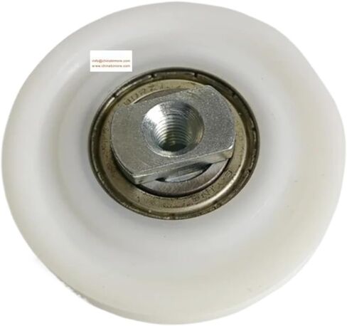 مصعد سلك حبل حبل الرفع قطع قطع الغيار شماعات 58 * 9 * 6002 بيضاء نايلون عجلة OD58MM W9MM تحمل 6002Z in Saudi Arabia