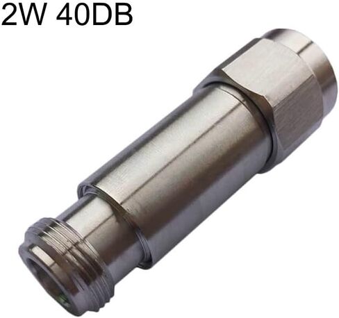 N-Type Male To Female RF Coaxial Fixed Attenuator DC-4GHz 2W Power Handling 50 Ohm Impedance Low Standing Wave Ratio For RF Signal Transmission Applications(10DB) in Kuwait