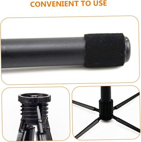 BESPORTBLE القابل للطي ، حامل كلارينيت قابل للتعديل قابل للتعديل للمنزل والخارجية الاستخدام المدمج والمستقر لأدوات خشبية in Kuwait