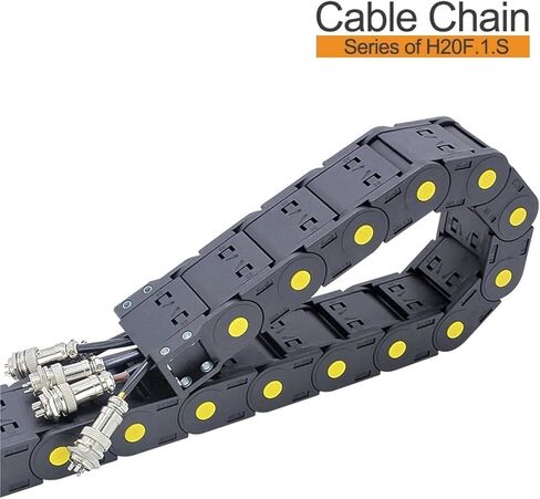 كبل متر السحب cchain h20f.1.s نوع الجسر افتح كلا الجانب 20 * 38mm 50 57 60 75 77 100 (75mm ، 20x57 مم) in Saudi Arabia