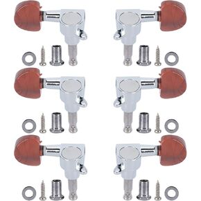 6PCS Guitar Tuning Pegs,Machine Heads Knobs,Electric Acoustic Enclosed Locking Tuner in Saudi Arabia