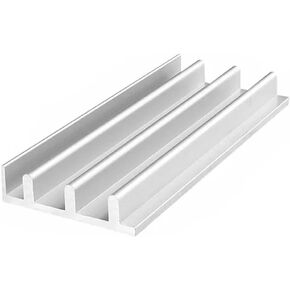 2pcs 5050 Aluminum Rail Sliding Door Frame Guide Rail 1530 Slide 100-1200mm(150mm) in Saudi Arabia
