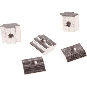 10pcs T-Type Square nut M4 M5 M6 for Aluminum Profile 2020 3030 4040 4545 Galvanized Sheet Slide Hammer nut(45-M10) in Saudi Arabia