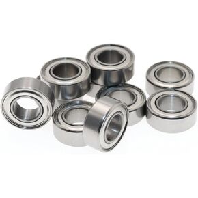 10pcs تحمل SR188ZZ 6.35x12.7x4.762 SUS440C محامل الفولاذ المقاوم للصدأ محامل أخدود عميق in Kuwait