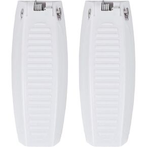 AmoSfun 2pcs Pags Door Clip مزلاج لتصميم التثبيت السهل مع البراغي شريط مزدوج الجوانب للوصول إلى المقصورة الآمنة in Kuwait