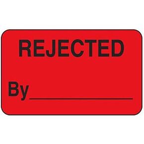 Rejected by Labels Inventory Warehouse Production Stickers (2"x1.5", 1 Roll, 1000 Labels Total) in Saudi Arabia