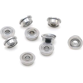 10pcs كرة شفة تحمل 3 × 10 × 4 مم F623ZZ 3D الطابعات أجزاء محامل عجلة الأخدود العميقة in Kuwait