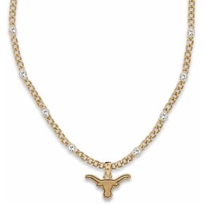 من Heart Texas Longhorns Lydia Gold Necklace Jewelry Gifted UT in Saudi Arabia
