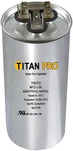 Titan Pro Packard TRCFD4075 40+7.5MFD 440/370V CAPACITOR in Saudi Arabia
