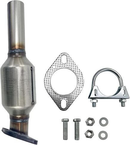 645988 Catalytic Converter Compatible with 2002-05 Cadillac Escalade; 1999-07 Chevrolet Avalanche, Silverado 1500/2500, Tahoe; 1999-07 GMC Sierra 1500/2500 Yukon, W/Gasket Kit, EPA in Kuwait