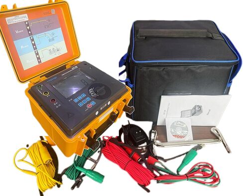 اختبار مقاومة أرض الأرض الرقمية عدادات 2 3 اختبار مقاومة للأرض مع المدى 0.00ohm إلى 2000ohm نطاق جهد الأرض من 0 إلى 600V 400 مجموعة تخزين البيانات USB واجهة USB in Saudi Arabia