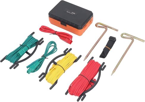 LCD Display Tester, Earth Insulation Tester Digital Grounding Meter LCD Backlight Display Knob, Insulation Meters in Saudi Arabia