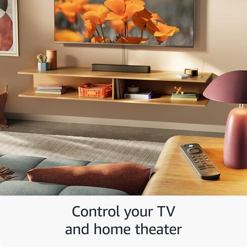 جهاز التحكم الصوتي Amazon Alexa (الجيل الثالث) مع عناصر التحكم في التلفزيون، يتطلب جهاز Fire TV متوافق، إصدار 2021 in Kuwait
