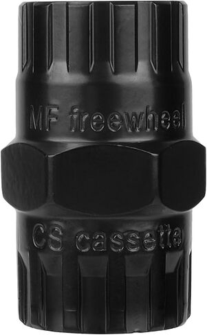 Bike Cassette Removal Tool, Steel Cassette Lockring Remover Bicycle Removal Socket Durable Bike Repair Accessories for MTB in Saudi Arabia