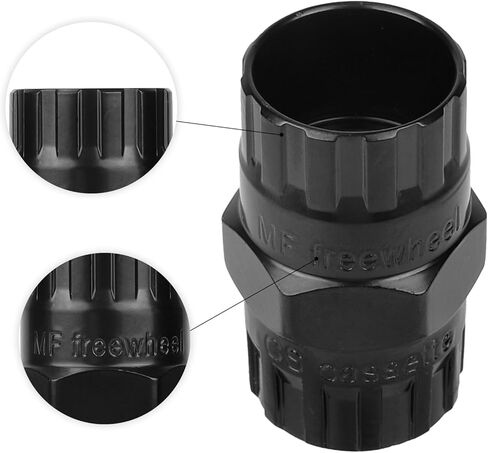Bike Cassette Removal Tool, Steel Cassette Lockring Remover Bicycle Removal Socket Durable Bike Repair Accessories for MTB in Saudi Arabia
