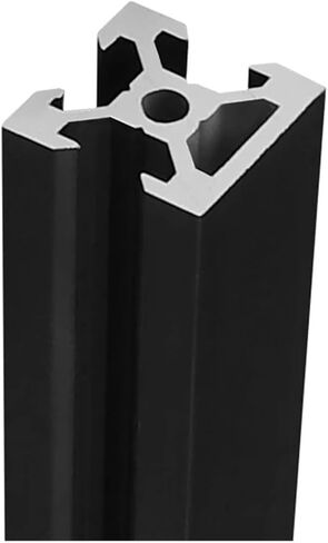 4 Pack 2020N1 V Groove Aluminum Profile Black European Standard Extruded Frame 100mm-1200mm Anodized Linear(900mm) in Saudi Arabia